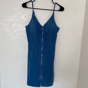 NWOT Iris Hourglass Jean Dress